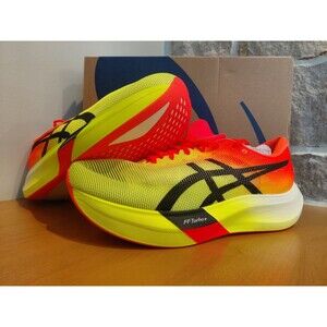 Asics Metaspeed Sky Paris Shoes Mens Size 13 Safety Yellow/ Black (1013A123-750)